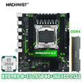 2025 MACHINIST X99 PR9-H Motherboard Set Kit With Intel LGA2011-3 Xeon E5 2650 V4 CPU + DDR4 1*16GB 2133MHz RAM Memory NVME M.2